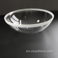 Cúpula de vidrio óptico de gran diámetro personalizada